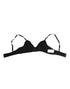 Dolce & Gabbana Black Lace Triangle Bralette Wireless Underwear